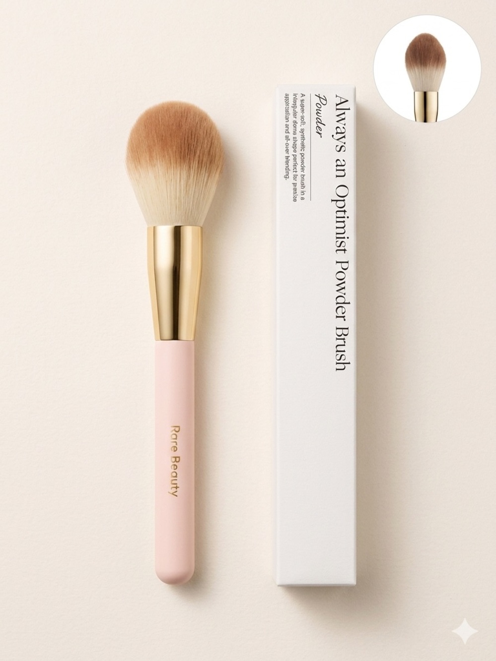 Rare Beauty Always An Optimist Powder Brush | NIB